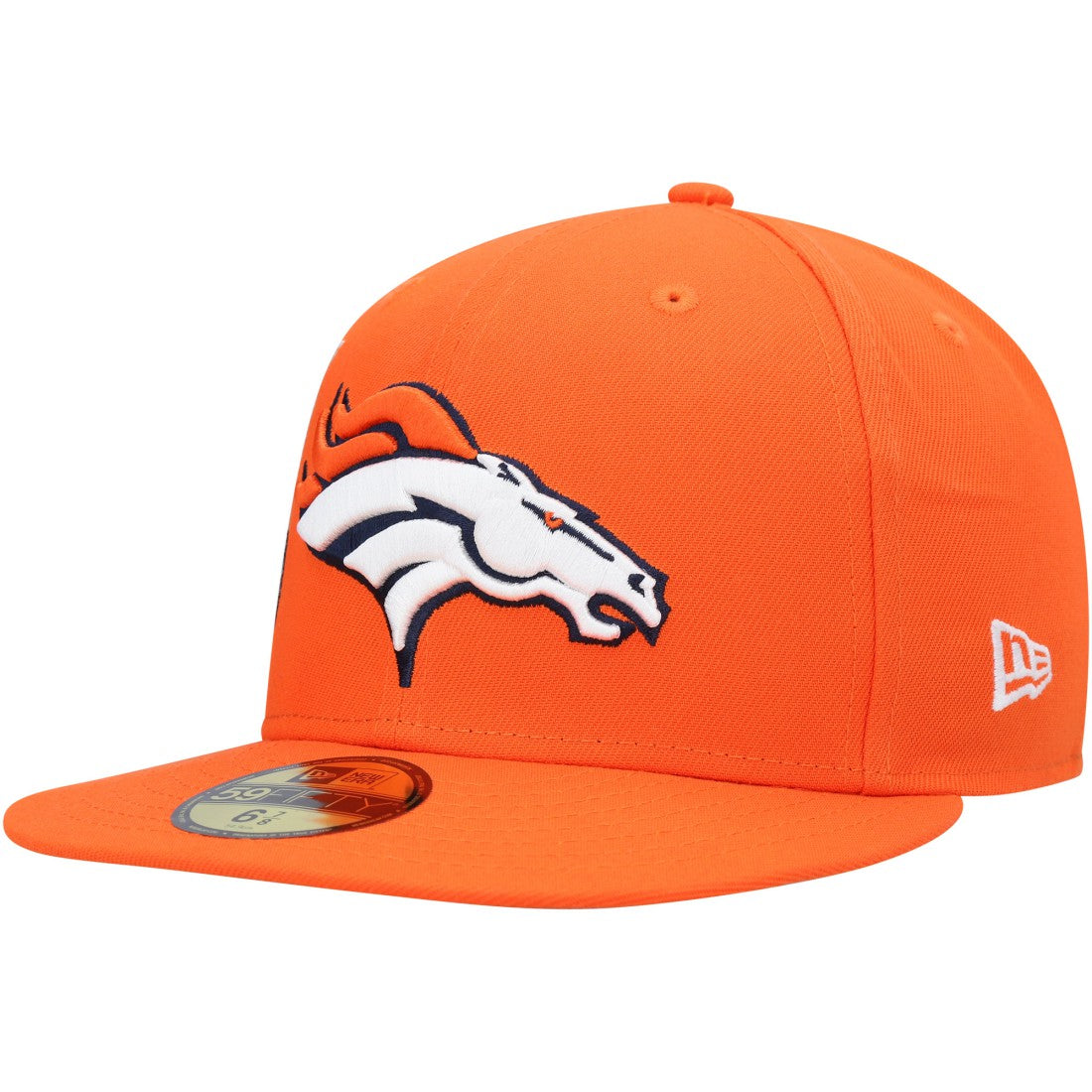 Denver Broncos New Era Stateview 59FIFTY Fitted Hat Orange | NFL