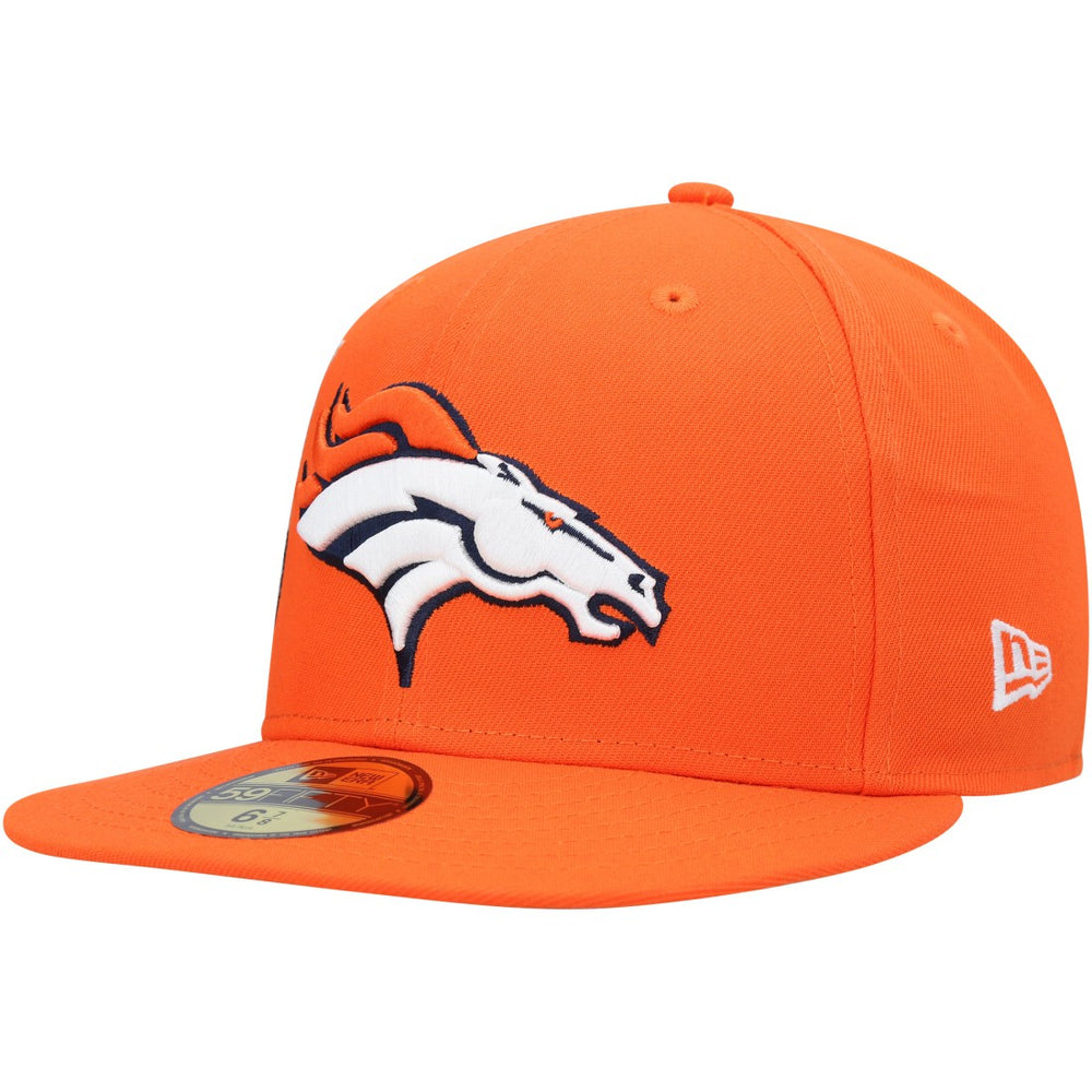 Denver Broncos New Era Stateview 59FIFTY Fitted Hat Orange | NFL
