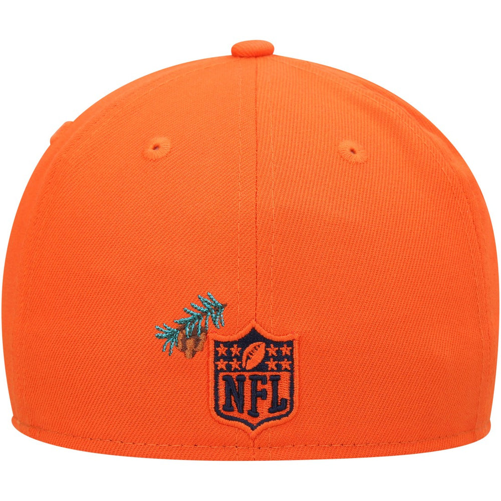Denver Broncos New Era Stateview 59FIFTY Fitted Hat Orange | NFL