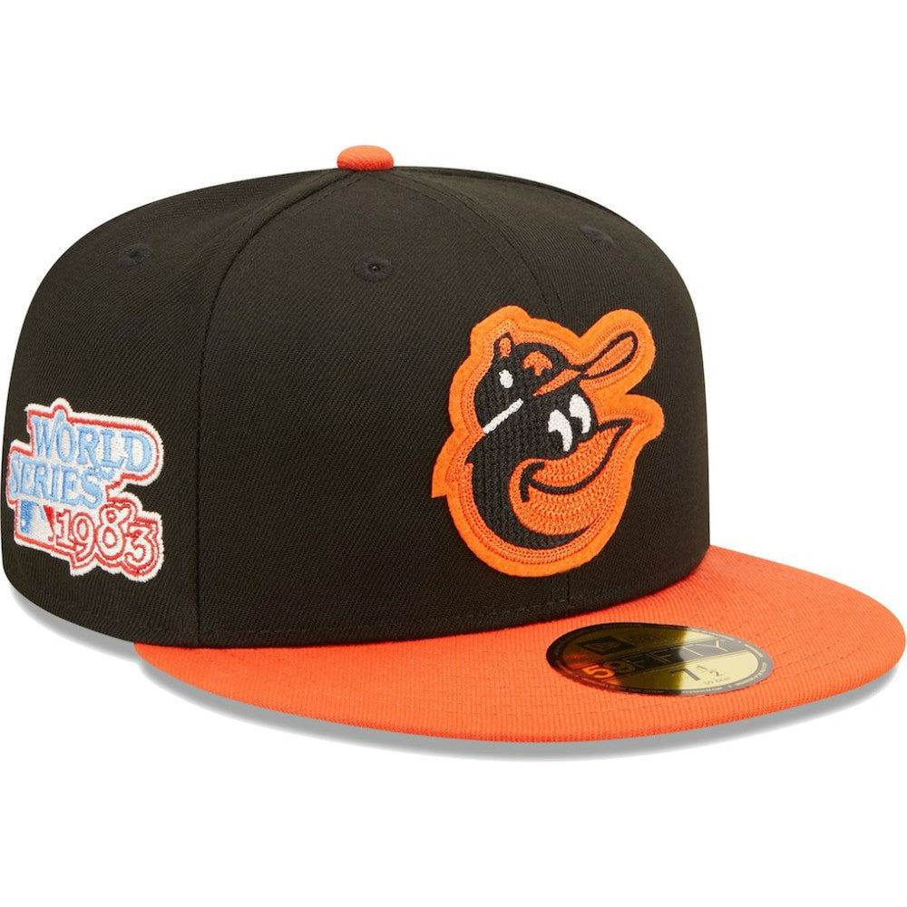 Baltimore Orioles New Era 1983 World Series Champions  Letterman 59FIFTY Fitted Hat - MLB