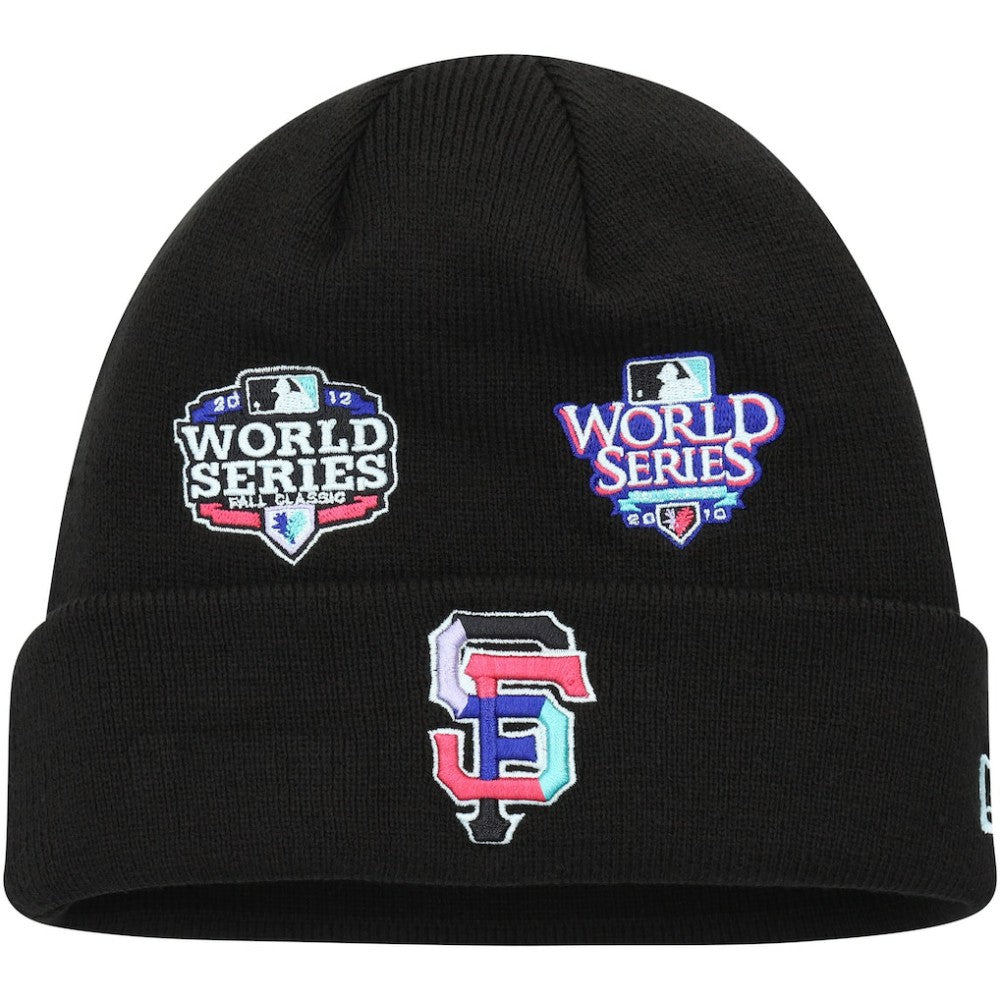 San Francisco Giants New Era Polar Lights Cuffed Knit Hat - MLB