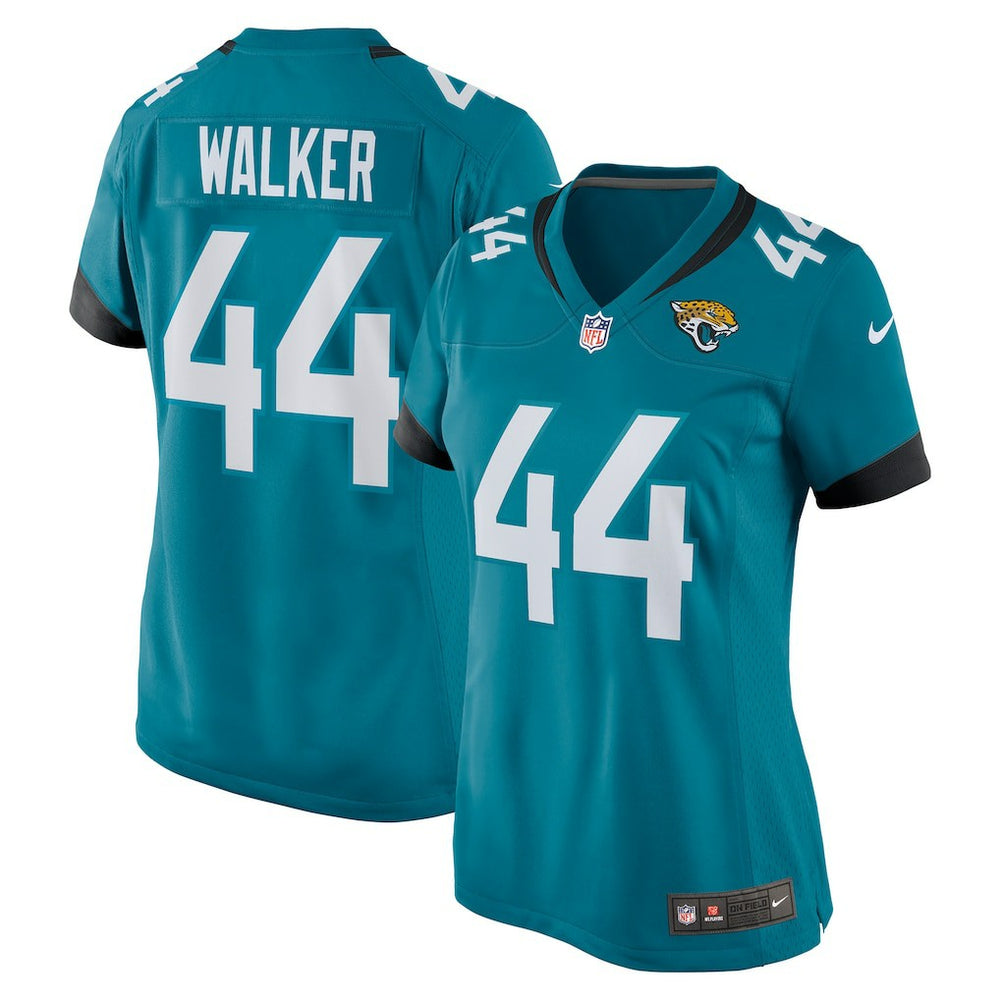 Travon Walker Jacksonville Jaguars Women's Player Jersey Teal | Nike for Sale