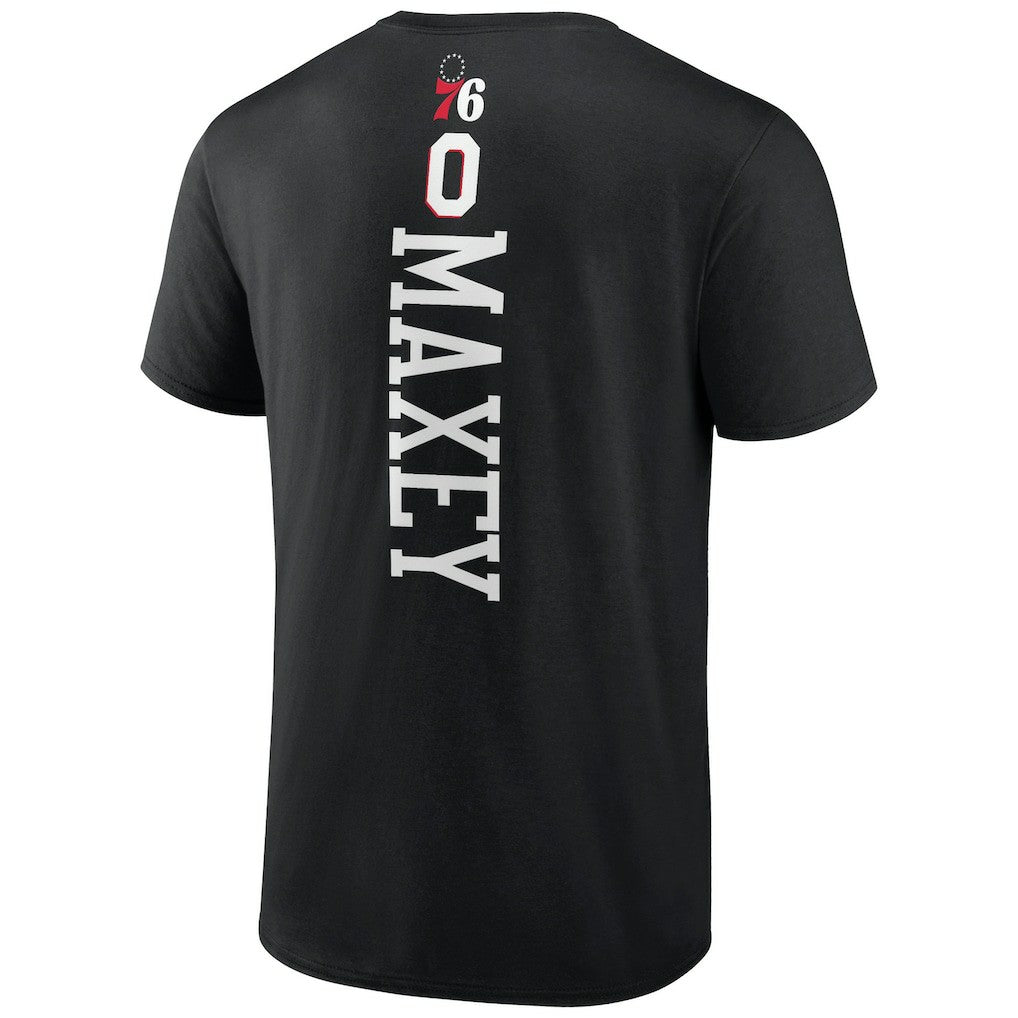 Tyrese Maxey Philadelphia 76ers Playmaker T-Shirt Black - NBA