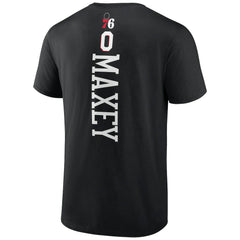 Tyrese Maxey Philadelphia 76ers Playmaker T-Shirt Black - NBA