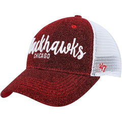 Chicago Blackhawks '47 Women's Encore MVP Trucker Snapback Hat - Red/White - NHL