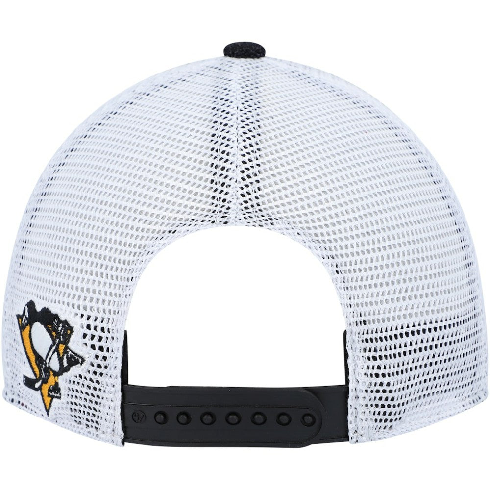 Pittsburgh Penguins '47 Women's Encore MVP Trucker Snapback Hat - Black/White - NHL