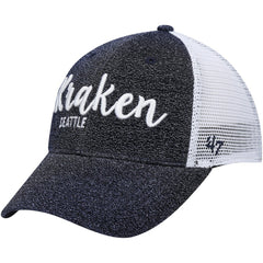 Seattle Kraken '47 Women's Encore MVP Trucker Snapback Hat - Navy/ - NHL