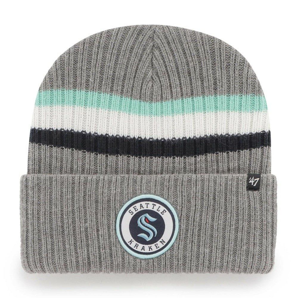 Seattle Kraken '47 Highline Cuffed Knit Hat - Charcoal - NHL