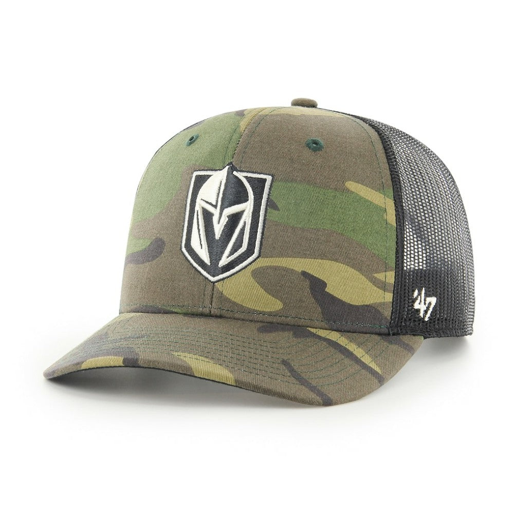 Vegas Golden Knights '47 Trucker Snapback Hat - Camo/Black - NHL