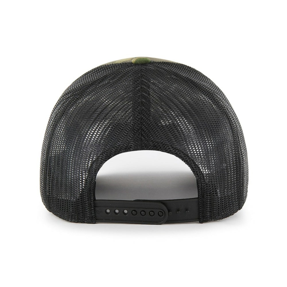 Seattle Kraken '47 Trucker Snapback Hat - Camo/Black - NHL
