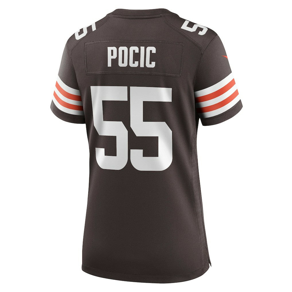Ethan Pocic Cleveland Browns Women's Game Jersey Brown | Nike for Sale