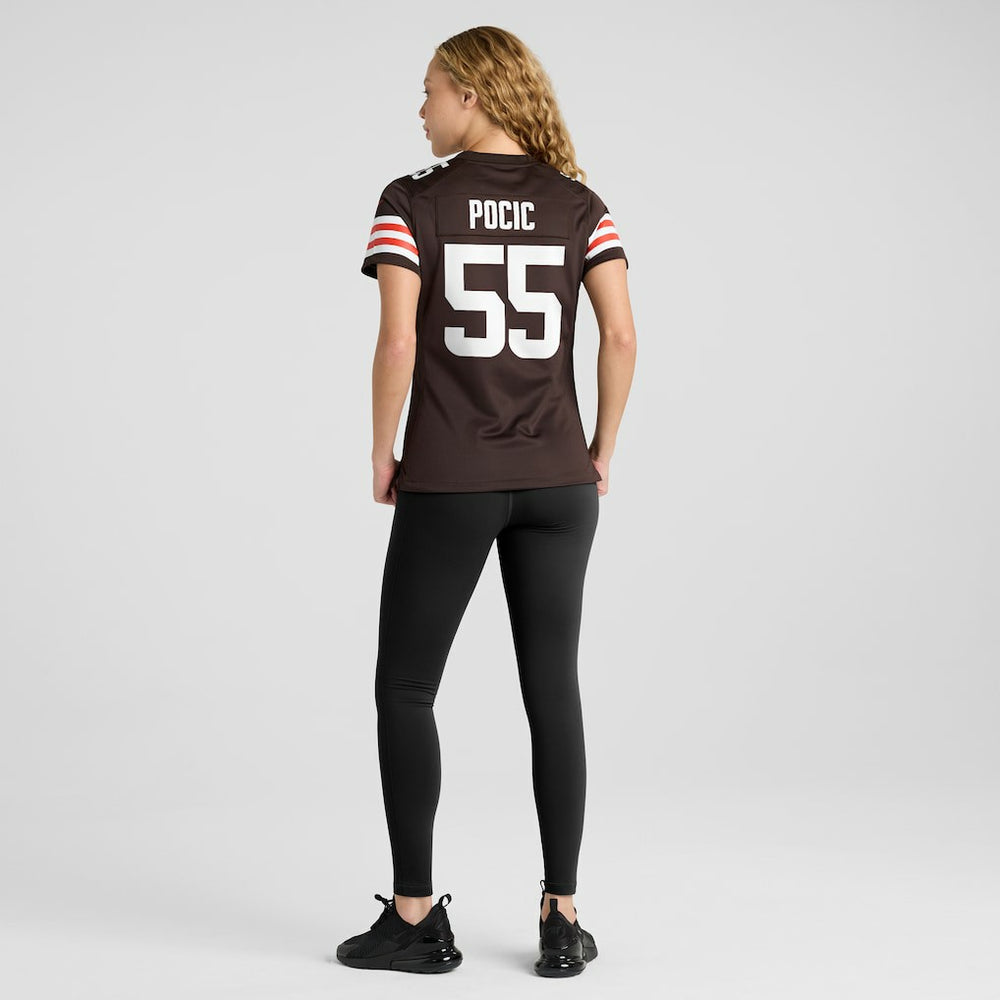 Ethan Pocic Cleveland Browns Women's Game Jersey Brown | Nike for Sale