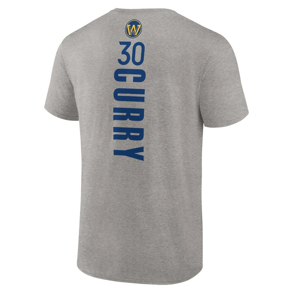Stephen Curry Golden State Warriors Playmaker Name & Number T-Shirt Heathered Gray - NBA