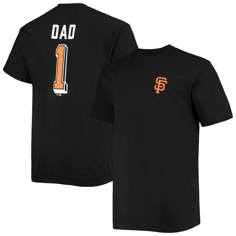 San Francisco Giants Big & Tall Father's Day #1 Dad T-Shirt - MLB