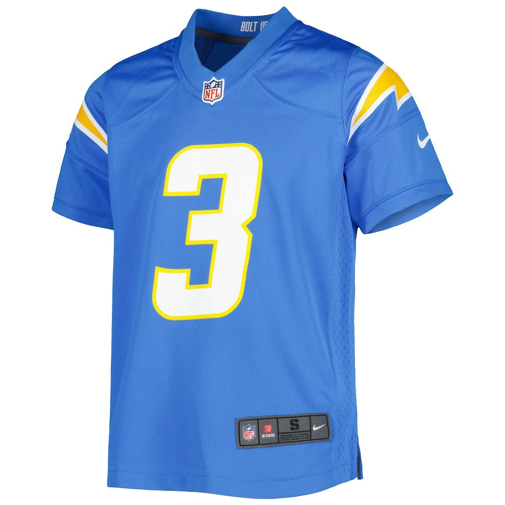 Derwin James Jr. Los Angeles Chargers Youth Game Jersey Powder Blue | Nike for Sale