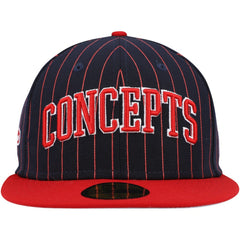 Boston Red Sox New Era Concepts Pinstripe 59FIFTY Fitted Hat - MLB