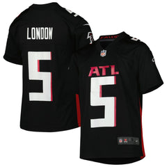 Drake London Atlanta Falcons Youth Game Jersey Black | Nike for Sale