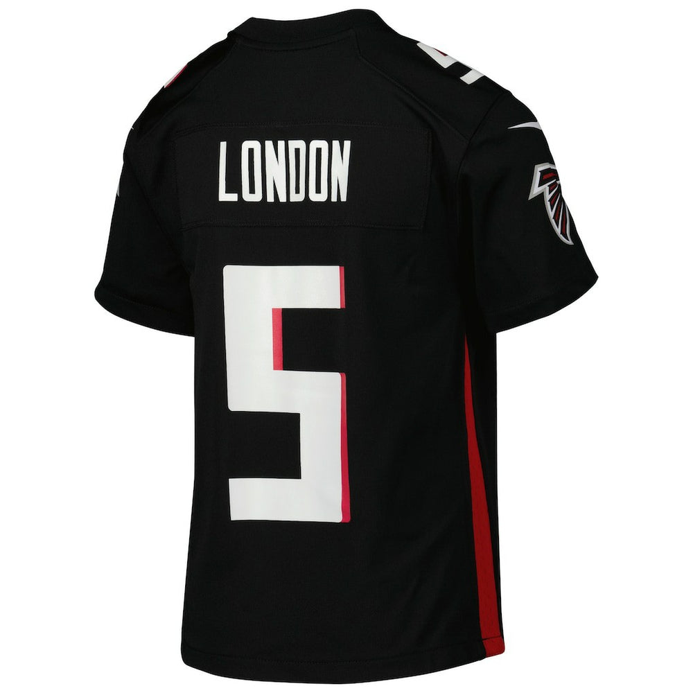 Drake London Atlanta Falcons Youth Game Jersey Black | Nike for Sale