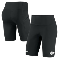 Kansas City Chiefs Women's Biker Shorts Black | Nike for Sale