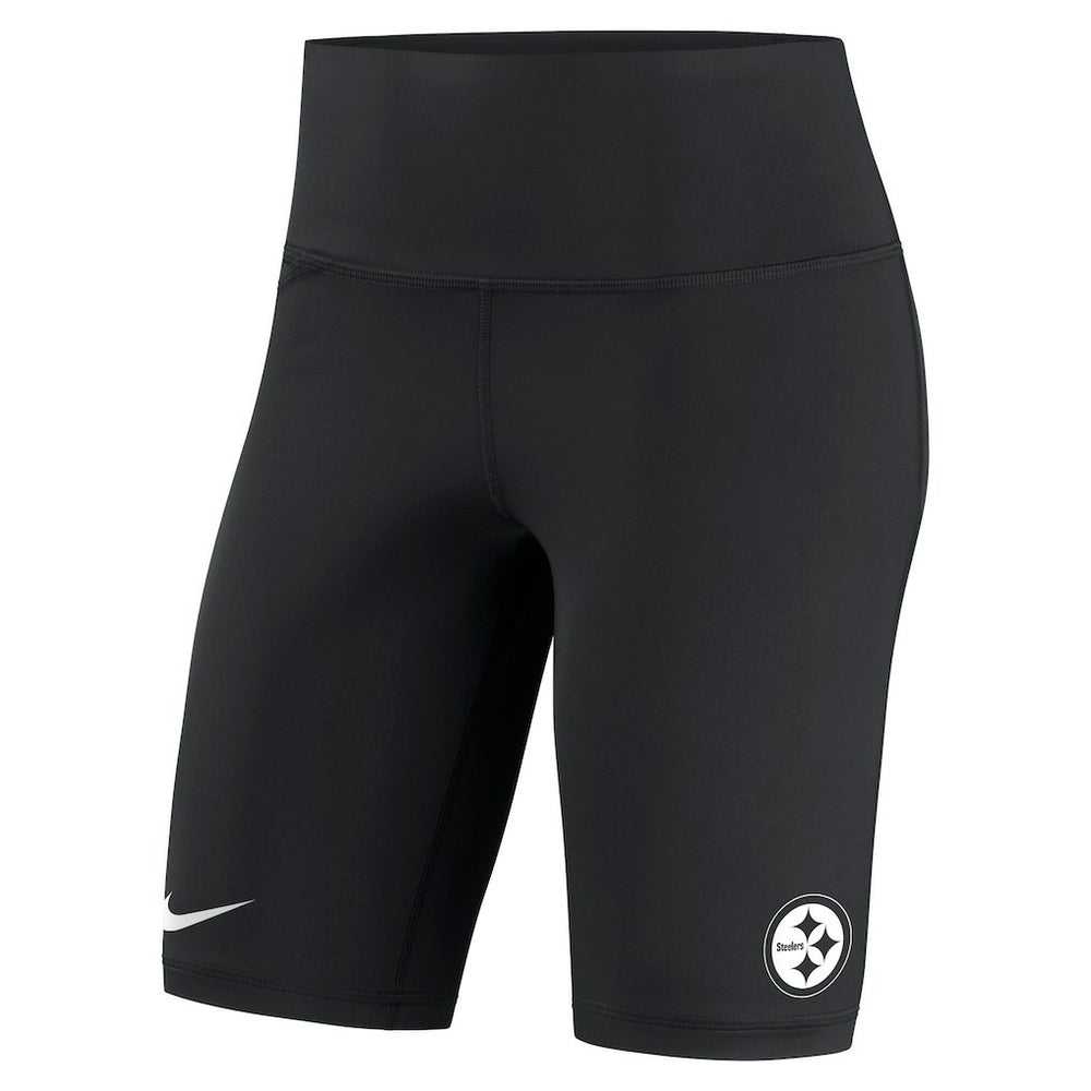 Pittsburgh Steelers Women's Biker Shorts Black | Nike for Sale