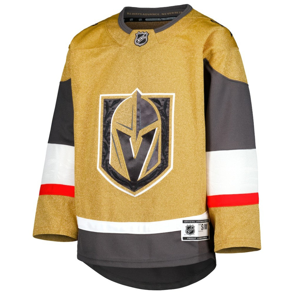 Vegas Golden Knights Youth 2021/22 Home Premier Jersey - Gold - NHL