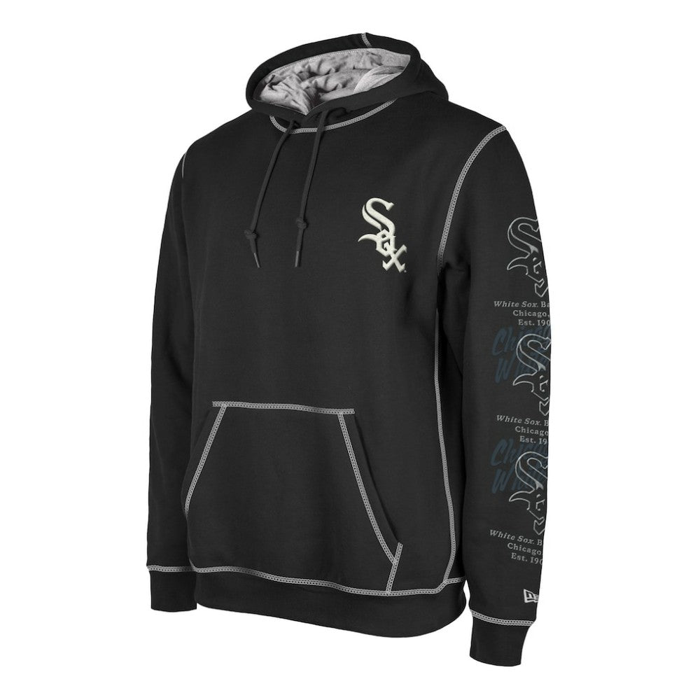 Chicago White Sox New Era Team Split Pullover Hoodie - MLB