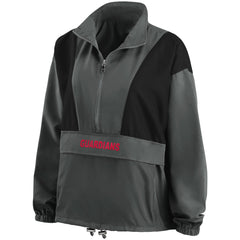 Cleveland Guardians WEAR by Erin Andrews Women's Packable Half-Zip Jacket - MLB