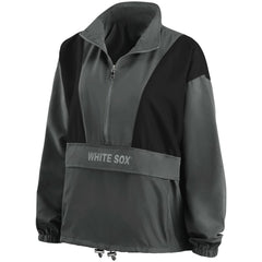 Chicago White Sox WEAR by Erin Andrews Women's Packable Half-Zip Jacket - MLB