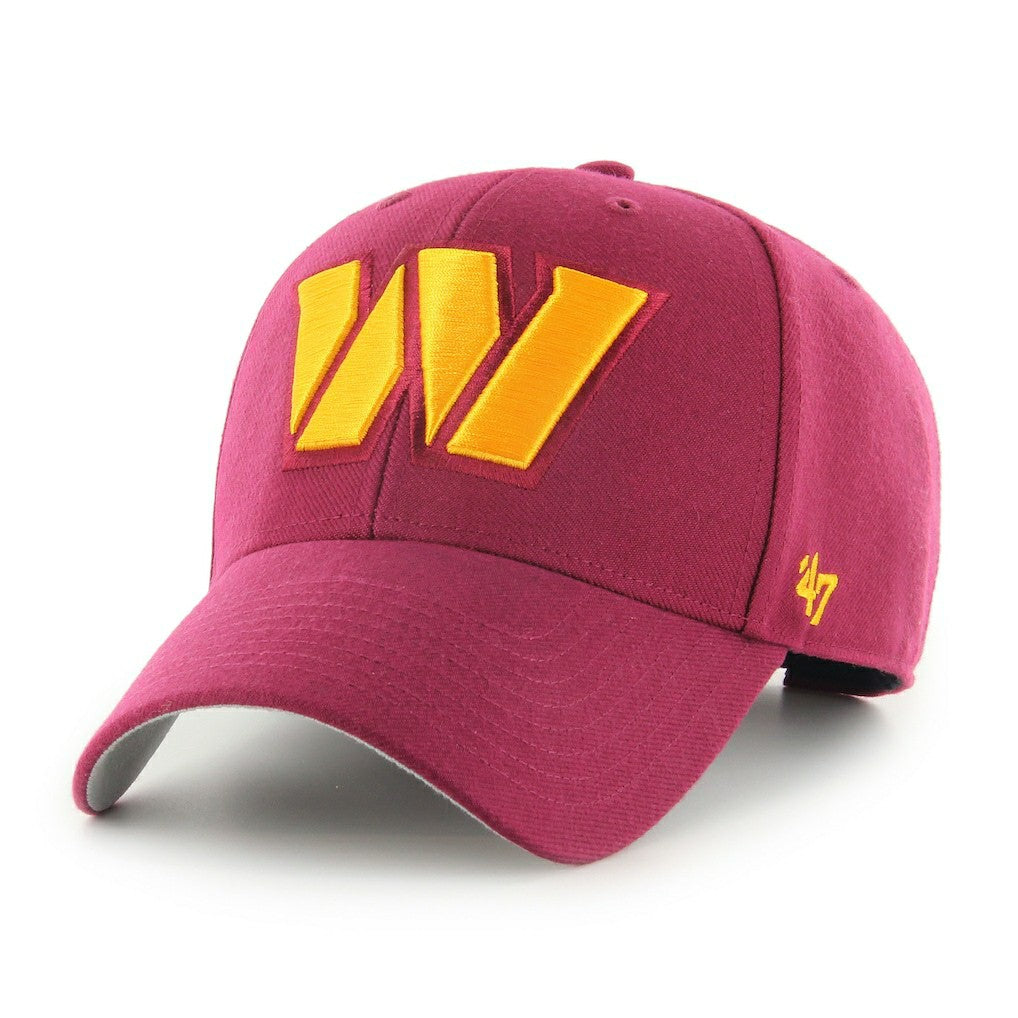 Washington Commanders '47 MVP Adjustable Hat Burgundy | 47 brand