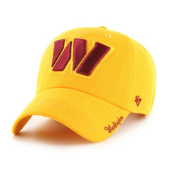 Washington Commanders '47 Women's Miata Clean Up Secondary Logo Adjustable Hat Gold | 47 brand