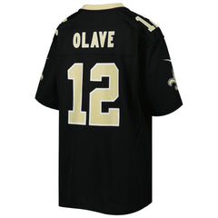 Chris Olave New Orleans Saints Youth Game Jersey Black | Nike for Sale