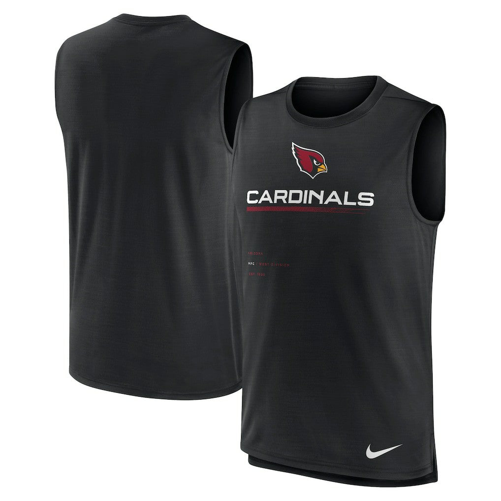 Arizona Cardinals Muscle Trainer Tank Top Black | Nike for Sale