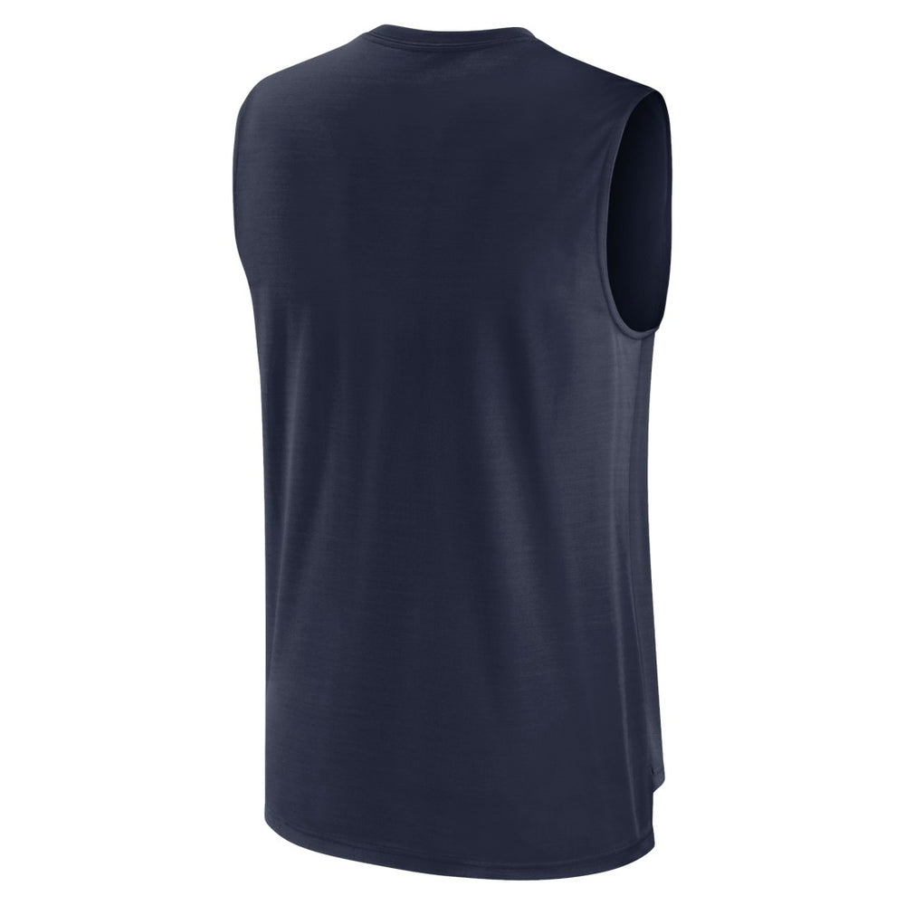 Tennessee Titans Muscle Trainer Tank Top Navy | Nike for Sale