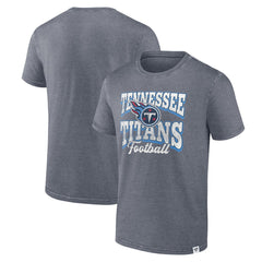 Tennessee Titans Force Out T-Shirt Heather Navy | Fanatics