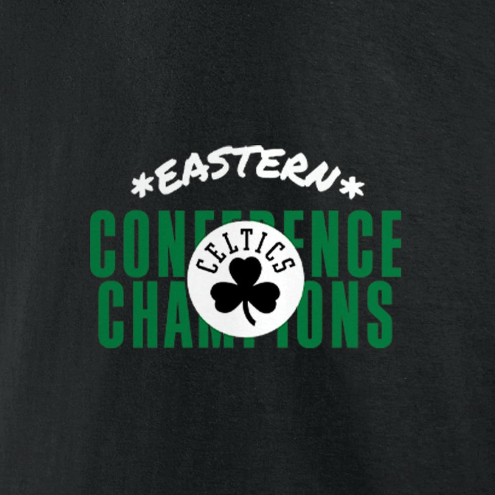 Boston Celtics Women's 2022 Eastern Conference Champions Balanced Attack Roster V-Neck T-Shirt Black - NBA