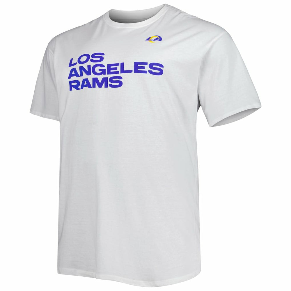 Los Angeles Rams Big & Tall Hometown Collection Hot Shot T-Shirt White | Fanatics