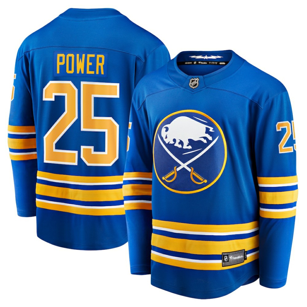 Owen Power Buffalo Sabres Fanatics Home Breakaway Player Jersey - Royal - NHL
