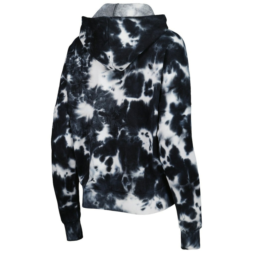 Las Vegas Raiders New Era Women's Cloud Dye Fleece Pullover Hoodie Black | NFL