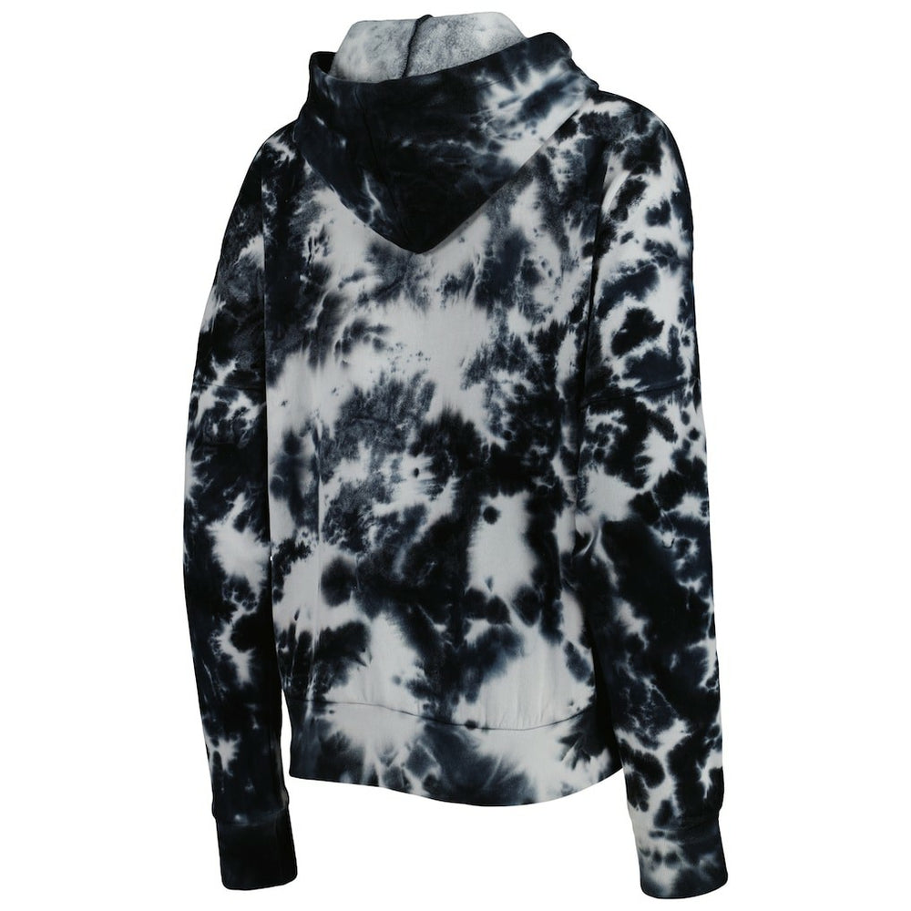 New Orleans Saints New Era Women's Cloud Dye Fleece Pullover Hoodie Black | NFL