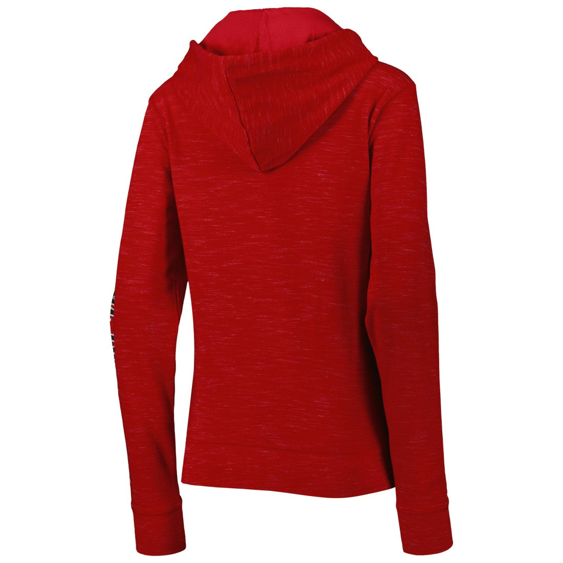 Tampa Bay Buccaneers New Era Women's Reverse Space-Dye Full-Zip Hoodie Red | NFL