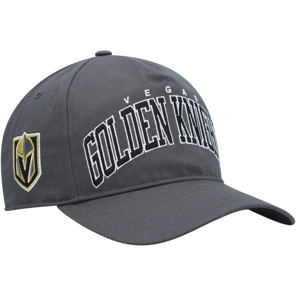 Vegas Golden Knights '47 Block Arch Hitch Snapback Hat - Charcoal - NHL