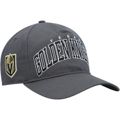Vegas Golden Knights '47 Block Arch Hitch Snapback Hat - Charcoal - NHL
