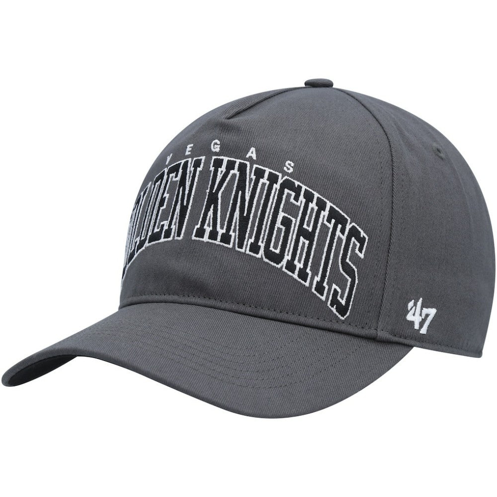 Vegas Golden Knights '47 Block Arch Hitch Snapback Hat - Charcoal - NHL