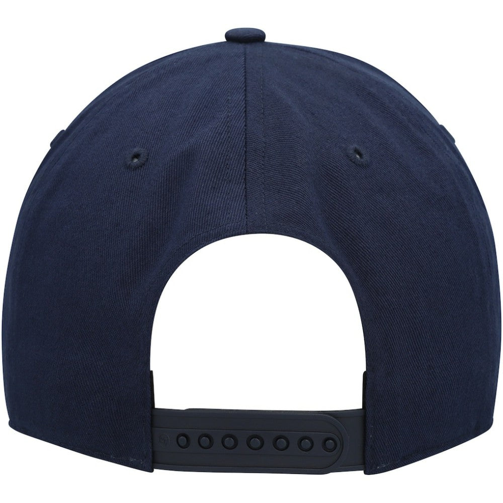 Seattle Kraken '47 Block Arch Hitch Snapback Hat - Deep Sea Blue - NHL