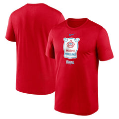 Miami Marlins Nike City Connect Logo T-Shirt - MLB