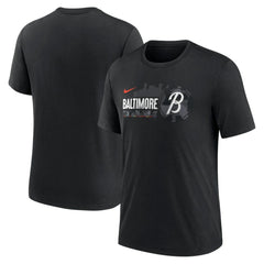 Baltimore Orioles Nike City Connect Tri-Blend T-Shirt - MLB