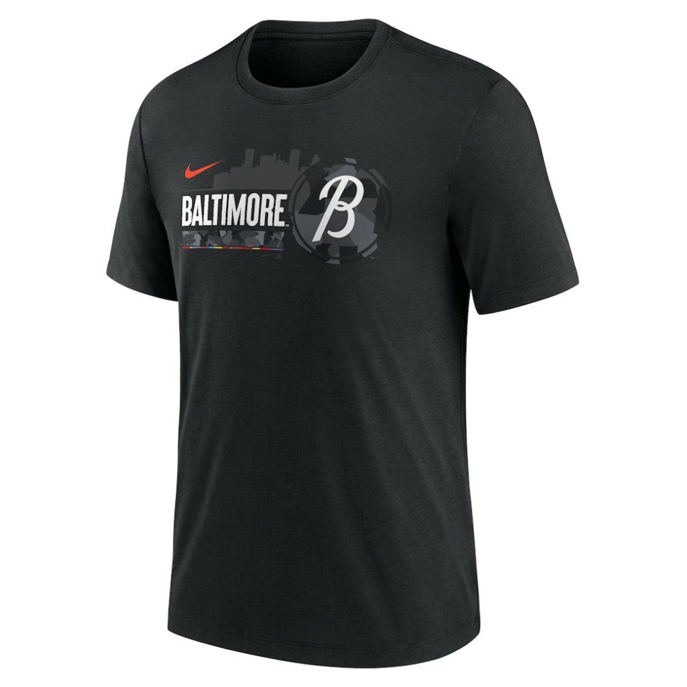 Baltimore Orioles Nike City Connect Tri-Blend T-Shirt - MLB