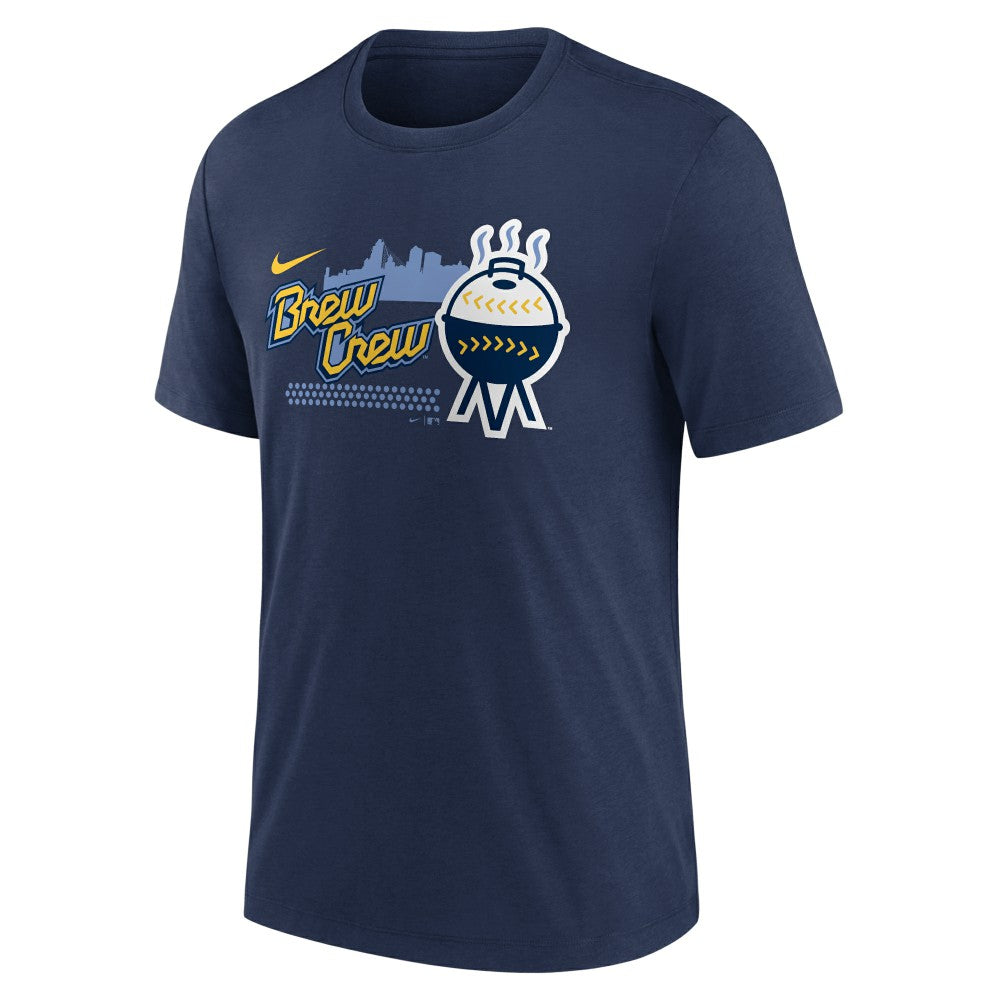 Milwaukee Brewers Nike City Connect Tri-Blend T-Shirt - MLB