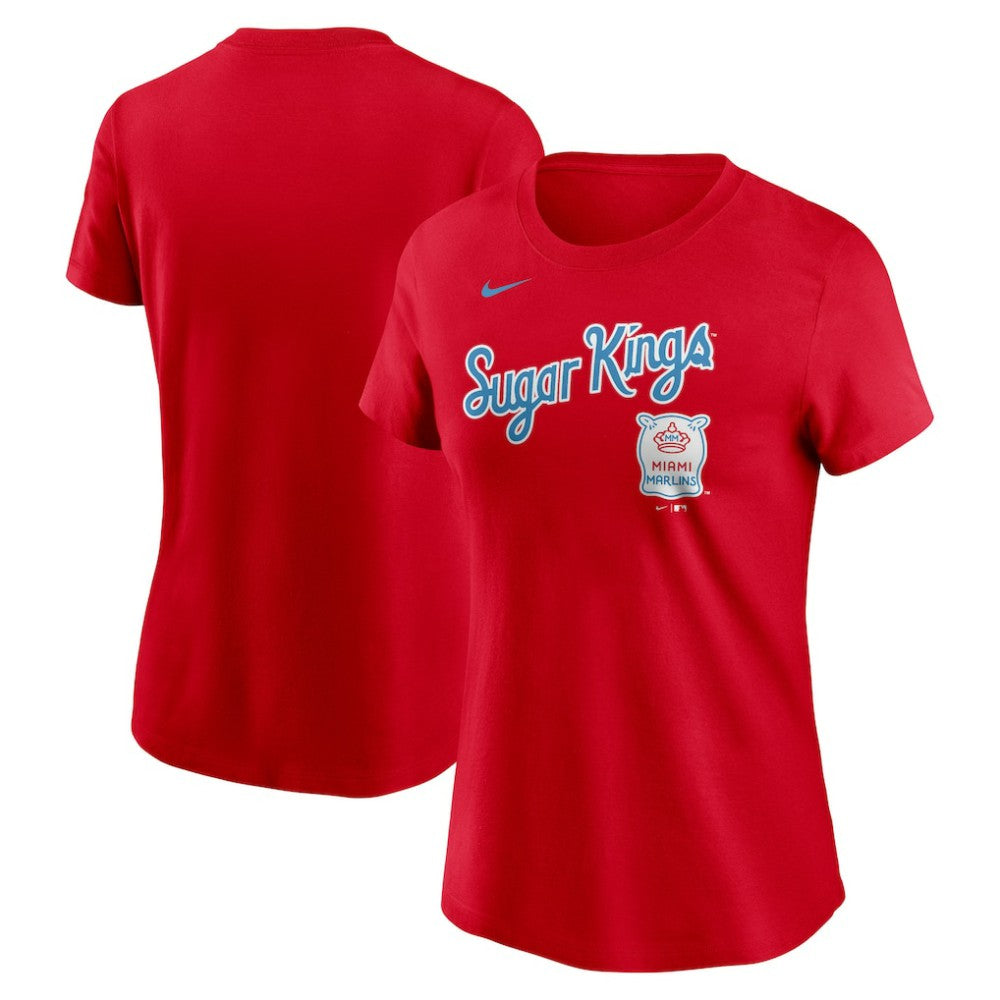 Miami Marlins Nike Women's City Connect Wordmark T-Shirt - MLB