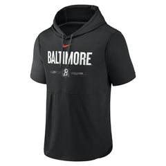 Baltimore Orioles Nike City Connect Short Sleeve Pullover Hoodie - MLB